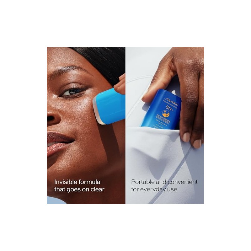 Clear Sunscreen Stick SPF 50 Plus by Shiseido for Unisex