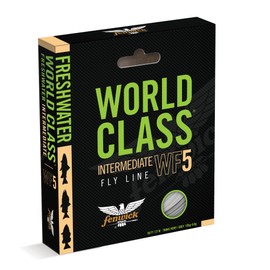 fenwick Wcflfif5 World Class Freshwater Intermediate Floating Fishing Line, Ivory/Gray, 90'/ 190 Grains
