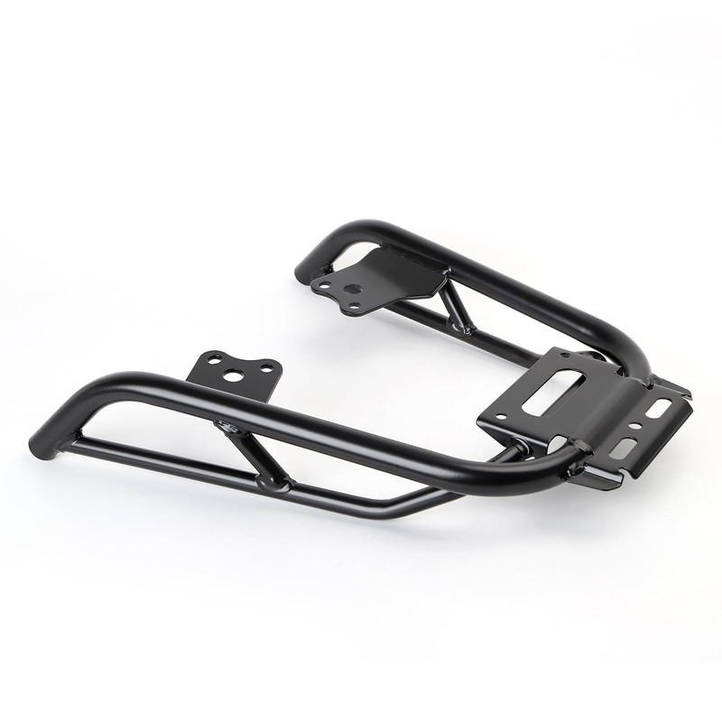 Mokuo Motorcycle Luggage Rack in Heavy Iron Material Compatible with