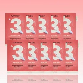 넘버즈인 3번 참은만큼 보들보들 결세럼팩 10매 3 Times Softer Gel Serum Pack 10 Sheets