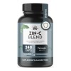 Zinc Vitamina Life360 Zin Blend 240 Cápsulas Colageno Sabor