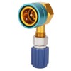 Air Conditioner Quick Adapter, R1234YF to R134A Low Side Quick