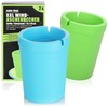 com-four® 2 x XXL Outdoor Ashtrays – Wind Ashtray –