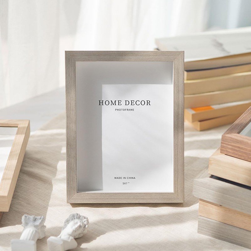 marysgift Frame Grey 5x7 (12.8 x 17.9 cm) Photo Frames
