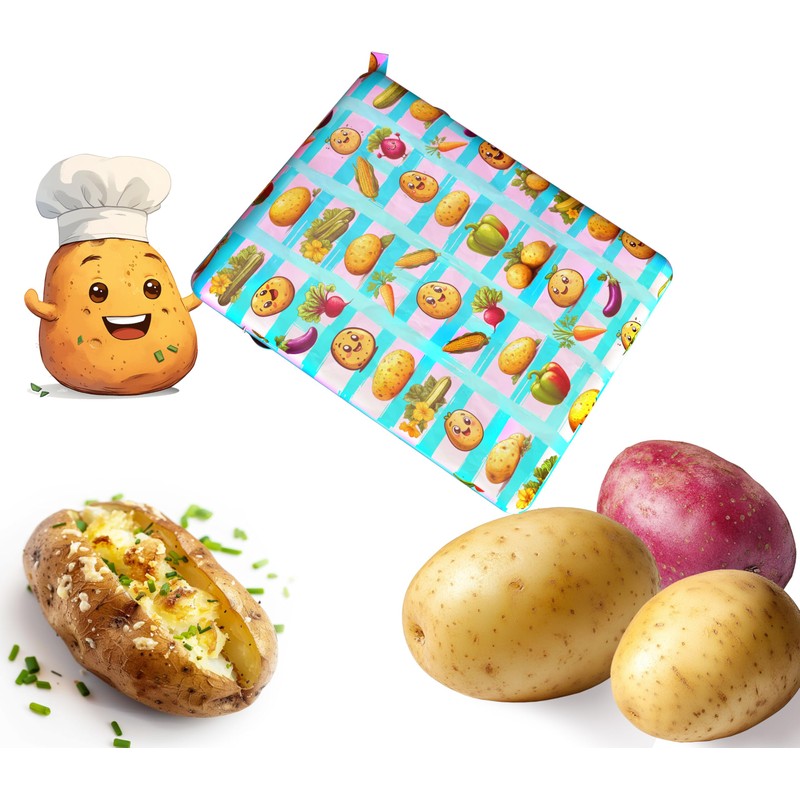 Reusable Baked Potato Microwave Bag – Quick-Cook Potato Express Microwave