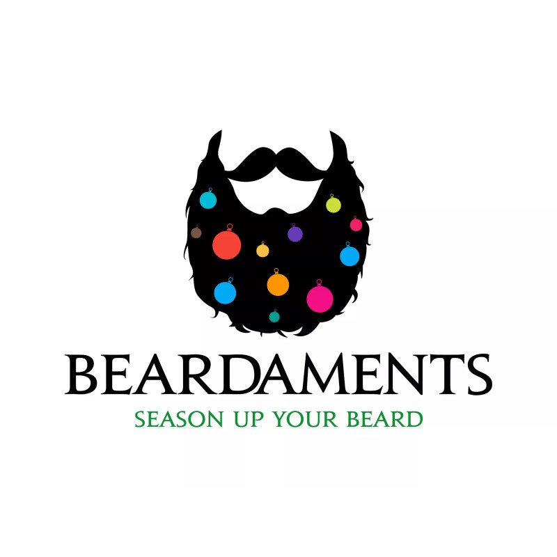 Beardaments - Beard Ornaments - Beard Baubles - (Pack of