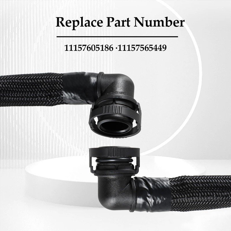 FUSCH Manguera de ventilación del cárter compatible con Mini Cooper
