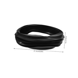 WOONEKY Salon Shampoo Bowl Adjustable Rubber Sealing Ring Mechanism for Leak Support Compatible with Ceramic Bowls Reliable Shampoo Bed Repair Accessory for Hair Stylists