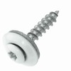 Plumbing Screws Stainless Steel A2 with EPDM Sealing Washer 15
