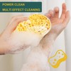 2 PCS 2X Large Soft Honeycomb Bath Sponges,Extra Large Luxury