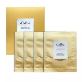 Dalba 달바 리프팅 마스크팩 4매 1박스 화이트 트러플 Dalba Lifting Mask Pack 4 Sheets 1 Box White Truffle