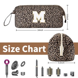 Initial Hair Tool Travel Bag Compatible with Shark Flex style Dyson Airwrap