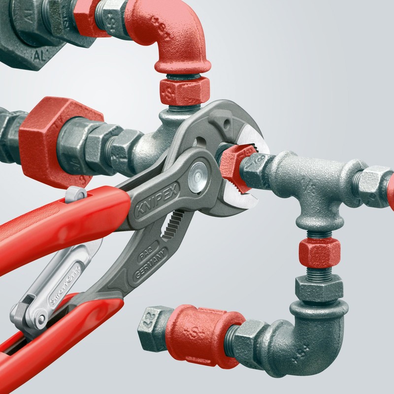 KNIPEX 85 01 250 SmartGrip Water Pump Pliers with automatic