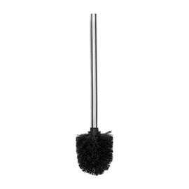 Ambrosya - Toilet Brush Made of Stainless Steel - Bathroom Brush Holder Replacement Brush Toilet Brush Holder Toilet Brush Holder Toilet Brush Set (1, Brushed Stainless Steel)