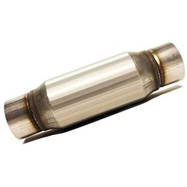 Colt Exhaust | Stainless Steel Straight Universal Glasspack Muffler/Resonator (3" ID/OD x 17" Long) | Automotive Replacement Part