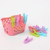 30-Piece Basket Clothespin Set (Pink) Clothespin 2ea