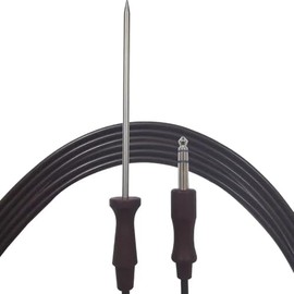 9755542 Meat Probe Thermometer Thermistor Replacement Oven Temperature Probe Sensor Model 9755542 Stainless Steel Food Thermometer for Baking, Roasting, Grilling