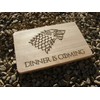 Game of Thrones Gift Idea Chopping Board, Bamboo Wood, Sea