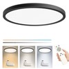 Peasur Dimmable Flush Mount LED Ceiling Light Fixtures, 11.6 Inch