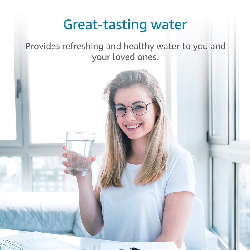 AQUACREST F-201R Filter Cartridge, NSF/ANSI 42 Certified, Replacement for Advanced