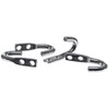 Mountable Metal Rope and Tarp Hooks (7/16 Inch X 5