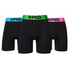 PSD Mens Boxer Briefs - Neon Modal 3-Pack, Standard Length
