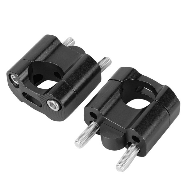 1 Pair Handlebar Riser Mount Clamp, KIMISS Motorcycle Handlebar Mount
