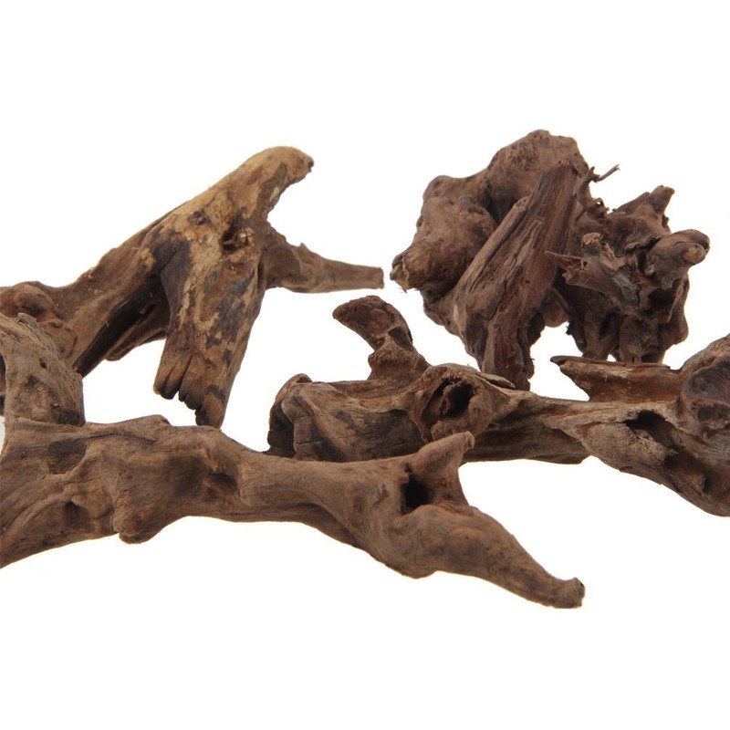 4 Pack of Natural Driftwood Aquarium sinkueiburu Driftwood Aquarium Decor