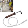 Coffee Machine Cleaning Brush High Temperature Resistance Wood Handle Replaceable