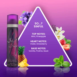 SO? So? Sinful Body Fragrance 75ml