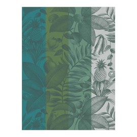Le Jacquard Francais 27076 Tea Towel Fruits Exotiques Palm Tree 80 x 60 cm Cotton