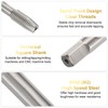 QUARKZMAN M10 x 1.5 H2 Metric Spiral Tip Tap Drill,