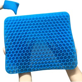 Gel Cushion with Cover, For Kids, Zero Gravity, School Use, Dual Layer, Honeycomb Structure, Super Breathable, For All Seasons, For Chairs, Kindergarten, Elementary Schools