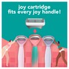 Joy Color-Changing Razor for Women, Shave Kit with 1 Handle
