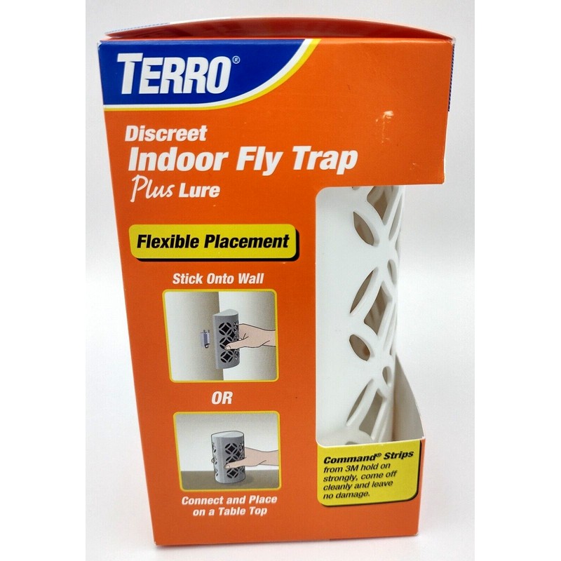 Terro Discreet Indoor Fly Trap Plus Lure Includes 4 Glue