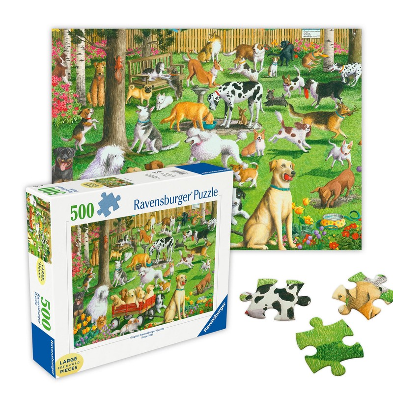 Ravensburger - at The Dog Park - 500 Piece Large