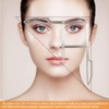 tattoo eyebrow ruler, microblade caliper ratio eyebrow measuring ruler permanent