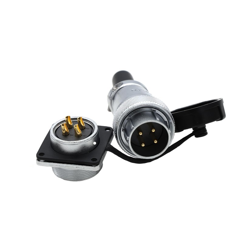 ZBLZGP WS24 4 Pin Aviation Circular Connector Male Plug and
