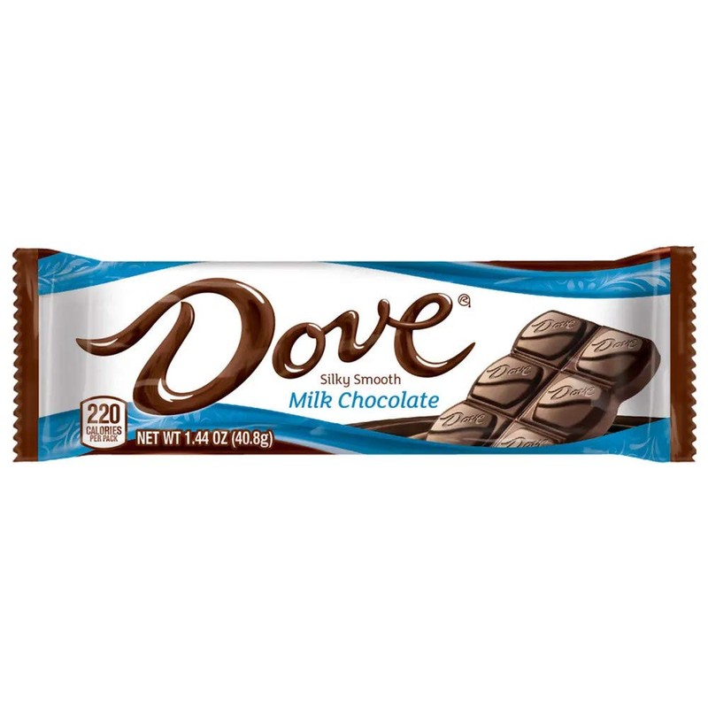 Dove Single Size 1.44 oz Chocolate Bars by CANDY CABIN