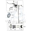 Xfight Brake Pad Parts Screws 8 mm Right 94710 06030