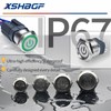 15Amp Latching Push Button Switch IP67 Waterproof 22mm 110V-120V On