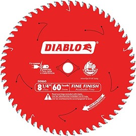 DIABLO 8-1/4 X 60T FINE FINISH