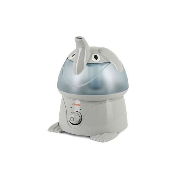 Crane Adorable Ultrasonic Cool Mist Humidifier 3.75L - Elliot The Elephant - Discontinued Product