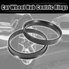 X AUTOHAUX Hub Ring 66.1mm/64.1mm Wheel Hub Ring Hub Centric
