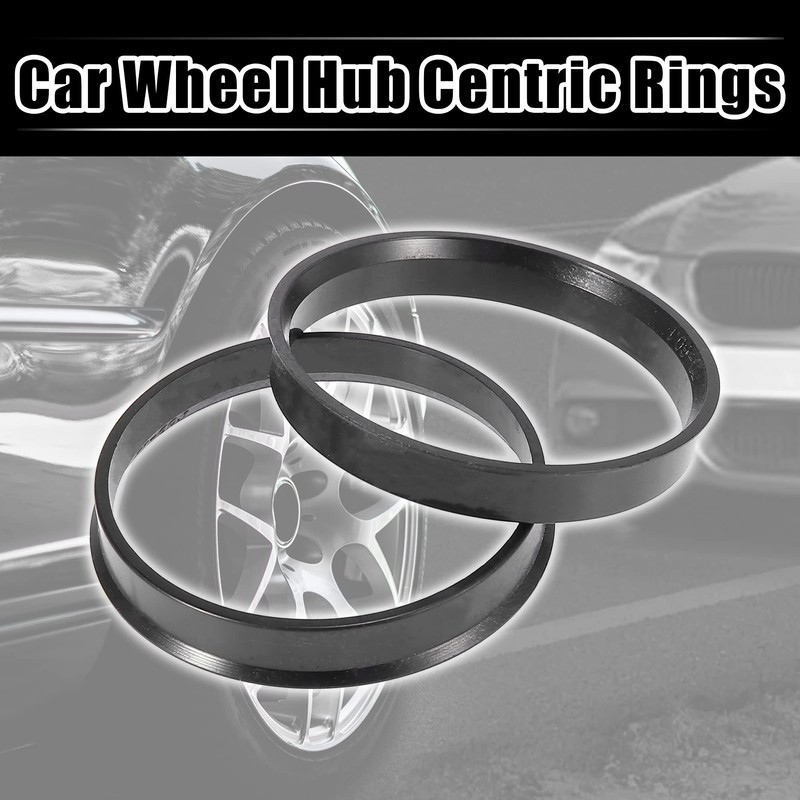 X AUTOHAUX Hub Ring 66.1mm/64.1mm Wheel Hub Ring Hub Centric