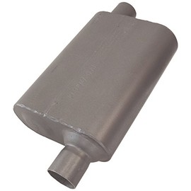 Flowmaster 842443 40 Delta Muffler 409S - 2.25 Offset IN / 2.25 Offset OUT - Aggressive Sound