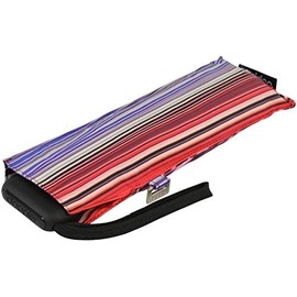 Doppler Women's Pocket Umbrella Hand Opener Carbon Steel Slim Fantasy, red