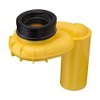 Sanitop-Wingenroth Viega Suction Unit for Urinals DN50, Yellow Color, 1