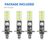 jingfei 4PCS H1 6000K Super White 80W LED Headlight Kit