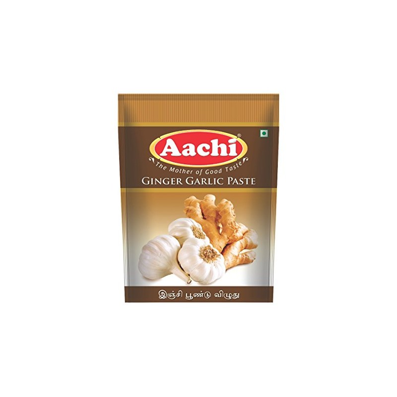 Aachi Ginger Garlic Paste 50G/1.75Oz 100% Natural